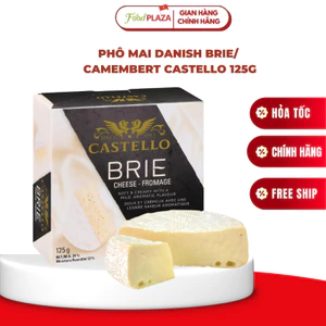 Phô Mai Danish Brie Castello – Thơm Ngon Mềm Mịn, Chuẩn Vị Châu Âu
