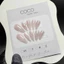 Móng tay giả, NailBox thiết kế Mắt mèo kim cương hồng vẽ nơ Metan nhà Gemychip G026