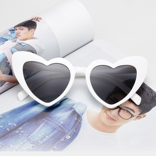 Kính râm hình trái tim cute và dễ thương, Mắt kính đám cưới thời trang nam nữ chống tia UV Styley