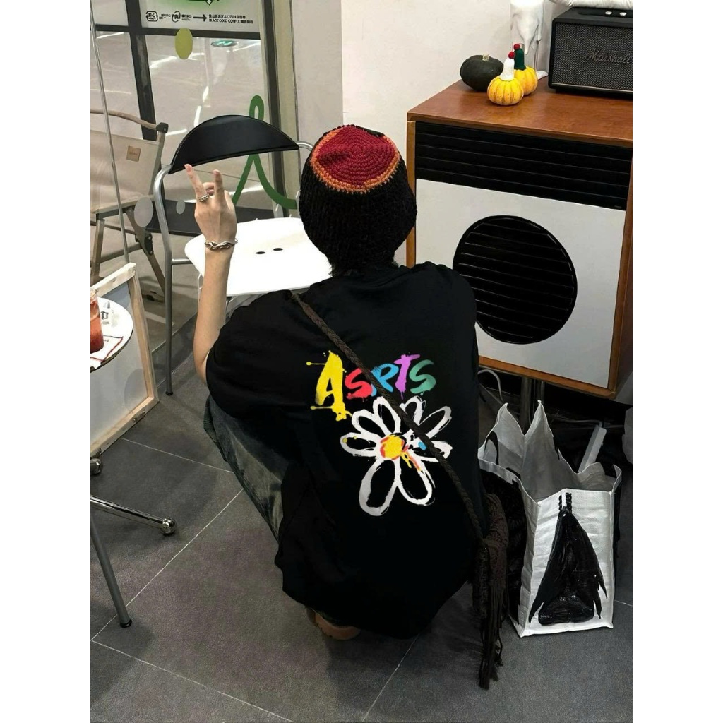 Áo thun Stee Cổ tròn ASRTS II Localbrand ICVCVNI Unisex Cotton