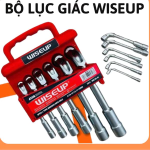 Bộ lục giác WISEUP.bộ tuýp chữ L,bộ tuýp 2 đầu,bộ vặn ốc,bộ lục lăng,bộ lục năng,bộ tua vít,bộ tuốc nơ vít,bộ tô vít lục