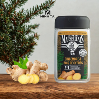 Gel Tắm Pháp dành cho Nam Le Petit Marseillais 4in1