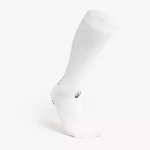 Tất đá bóng chống trượt viralto mid trắng DECATHLON KIPSTA mã 8618855