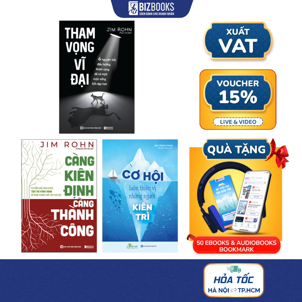 Sách Càng Kiên Định Càng Thành Công, Tham Vọng Vĩ Đại, Cơ Hội Luôn Thiên Ví Người Kiên Trì Bí Quyết Thành Công, Kiên Tri