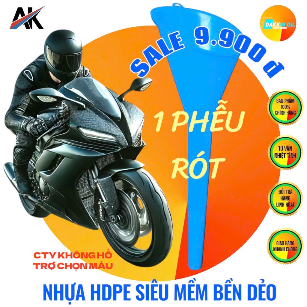 PHỄU RÓT NHỰA HDPE SIÊU MỀM BỀN DẺO