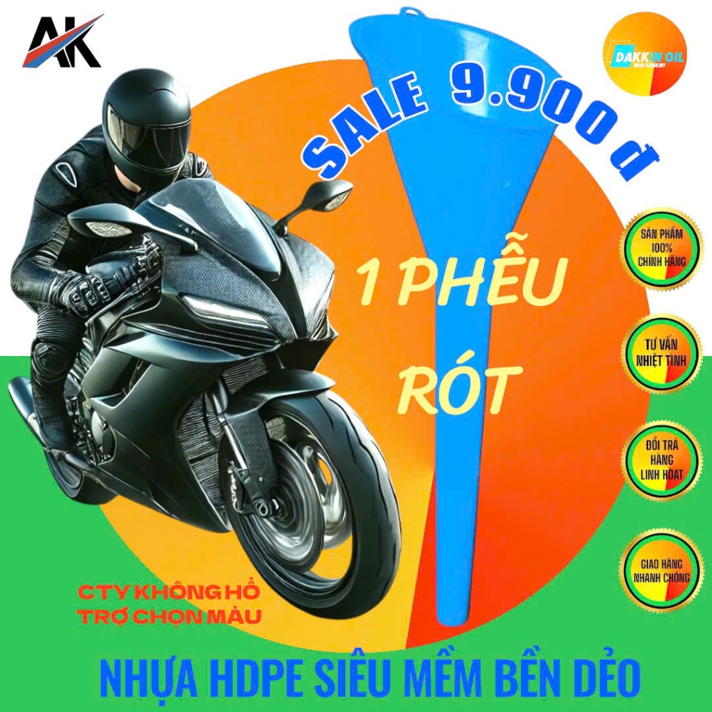 PHỄU RÓT NHỰA HDPE SIÊU MỀM BỀN DẺO