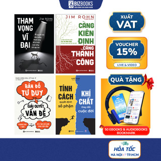 Sách Bản Đồ Tư Duy, Càng Kiên Định Càng Thành Công, Tham Vọng Vĩ Đại, Tính Cách Quyết Định Số Phận