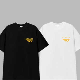 Áo phông nam nữ unisex form vừa T1 6 sao Champion V6, áo thun tay ngắn cổ tròn cotton mềm mát - ta/tb2107