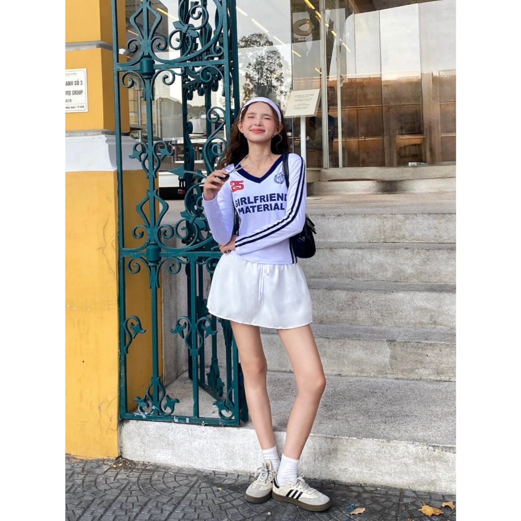 [CÓ TÁCH SET] Set Áo body Jersey Tay dài GIRL FRIEND FFCLUB