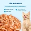 Thức Ăn Hạt Cho Mèo MR.VET 1KG - Dòng T4 Kèm Cá Nguyên Con Giảm Hôi Phân , Mèo ít Vận Động