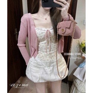 Chân Váy Jean Ngắn Dáng Bồng Có Lót QCCC Cao Cấp