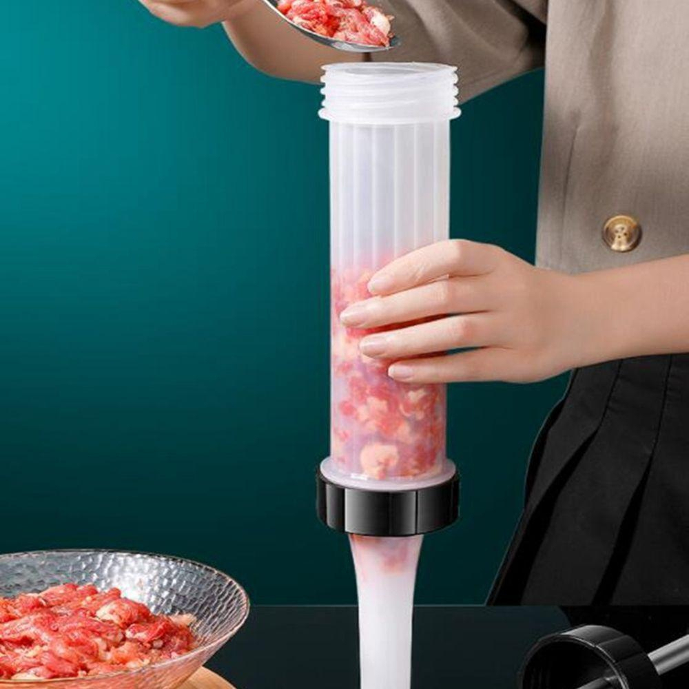 Dụng cụ nhồi xúc xích, lạp xưởng, lòng dồi bằng tay siêu tiện lợi, Nhựa PP an toàn