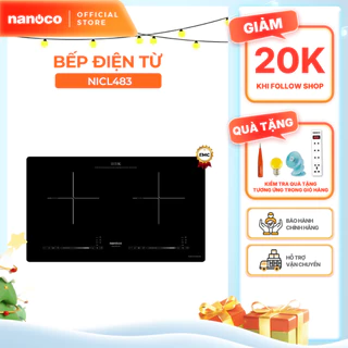 Bếp điện từ đôi Nanoco model NICL483