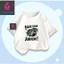 Áo Thun Ngắn Tay Cho Trẻ Em, Khủng Long Xanh Jurassic! Nổi Bật, Chất Cotton Mát Mẻ Dễ Chịu (M 336)