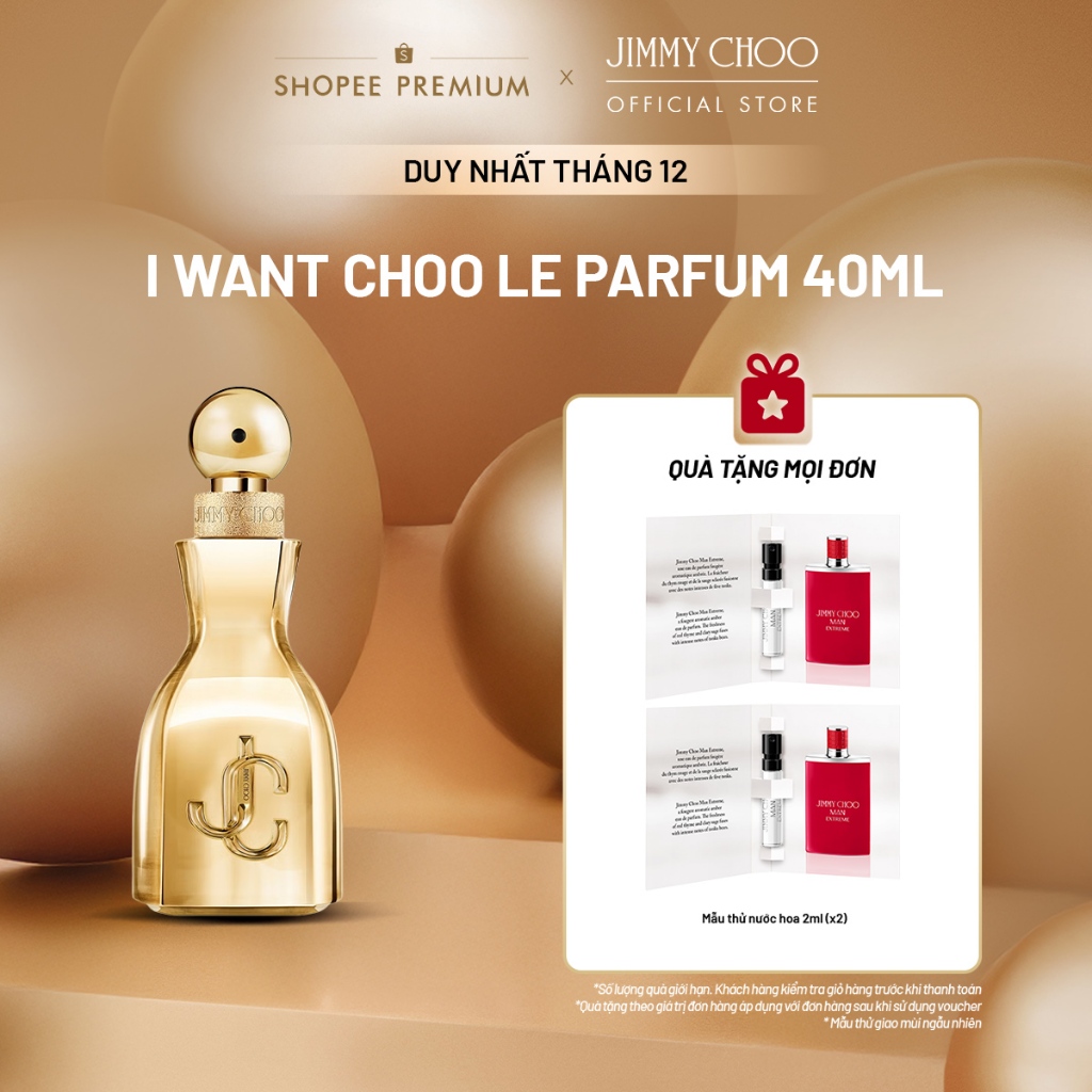 Nước hoa nữ Jimmy Choo I Want Choo Le Parfum 40ml