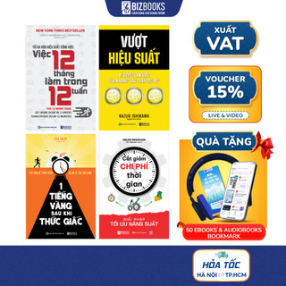 Sách Tối Đa Hóa Hiệu Suất Công Việc, Vượt Hiệu Suất, Cắt Giảm Chi Phí Thời Gian, 1 Tiếng Vàng Khi Thức Giấc