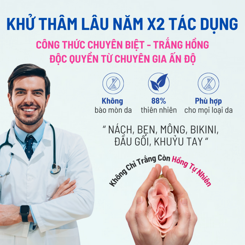 Kem Mờ Thâm Làm Hồng Vùng Nách, Mông, Đầu Gối, Khuỷu Tay – Giúp Dưỡng Trắng Làn Da Sạm Nhanh, Hiệu Quả ABS1