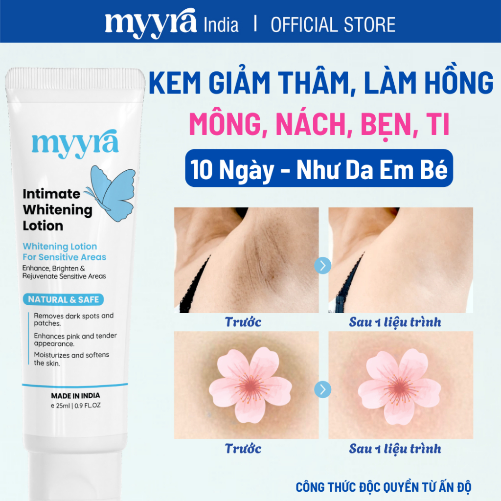 Kem Mờ Thâm Làm Hồng Vùng Nách, Mông, Đầu Gối, Khuỷu Tay – Giúp Dưỡng Trắng Làn Da Sạm Nhanh, Hiệu Quả ABS1