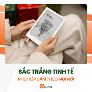 Máy đọc sách Boox Savi 6S Màn hình 6inch Đèn nền 2 chế độ Chính hãng Tặng Kèm Tài Khoản Sách