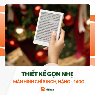 Máy đọc sách Boox Savi 6S Màn hình 6inch Đèn nền 2 chế độ Chính hãng Tặng Kèm Tài Khoản Sách