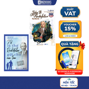 Combo 2 Cuốn Sách: Đại Tư Bản Mỹ John D. RockerFeller và 38 Lá Thư Rockerfeller Gửi Cho Con Trai - Bizbooks
