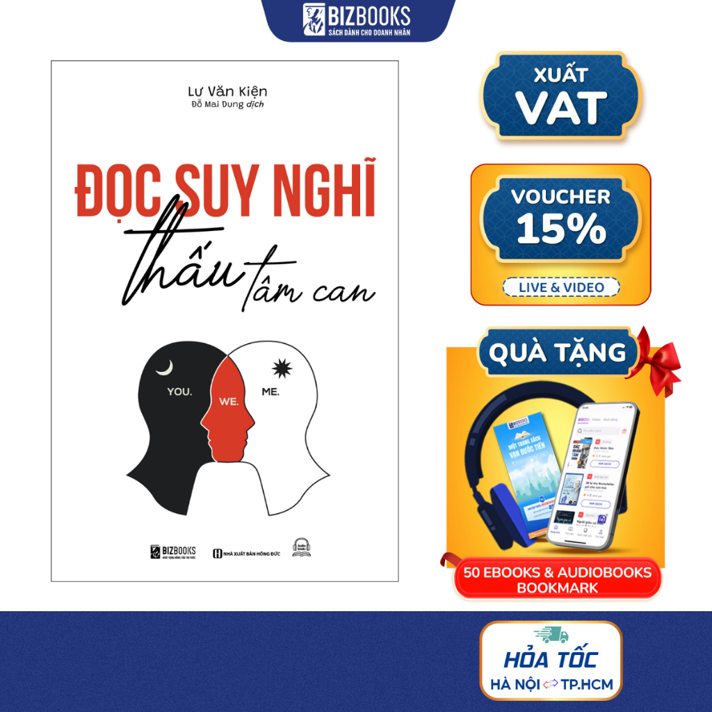 Sách Đọc Suy Nghĩ, Thấu Tâm Can - Đọc Vị Để Giao Tiếp Và Ứng Xử Tốt Hơn Trong Mỗi Tình Huống - Bizbooks