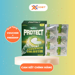 Viên Ngậm Hỗ Trợ Giảm Đau Họng MyVita Protect SPM, Hộp 30 Viên