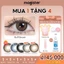 0-6độ lens Cận Magister (2 chiếc) 14.2MM/14.5MM Buff Brown lens Smog Gray kính áp tròng 6 tháng lens