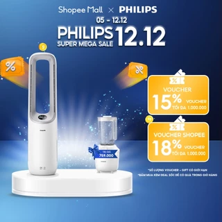 Máy lọc không khí và quạt 2 trong 1 Philips AMF765/30 cao cấp |70m2 - Hàng Chính Hãng