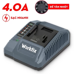 Bàn Sạc Nhanh Workfix WF-FC2140F/ FC3002F/ FC20A/ S25X2 Chân Sạc Phổ Thông, Máy Khoan, Mài, Cơ Khí Pin, ..