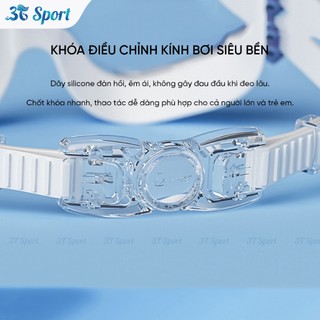 Kính bơi chống bám sương HD khung lớn bảo vệ mắt chống tia UV tầm nhìn rộng  KB-AF8100