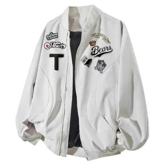 Áo khoác bomber nam nữ in hình LocalBrand TBSM, áo bóng chày chất liệu vải dù cao cấp 2 lớp [AB05]