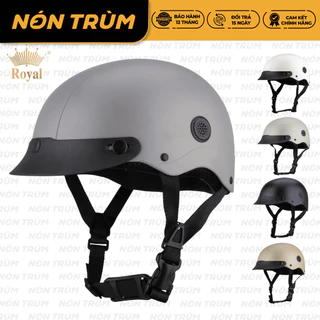 Mũ bảo hiểm nửa đầu xe máy Royal M368 size M L XL phù hợp cả nam nữ thời trang - hàng chính hãng