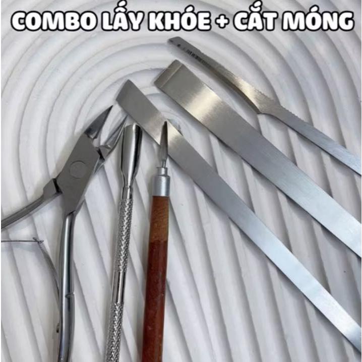 Set Combo 6 Món Lấy Khóe Móng Chân Chuyên Nghiệp – Inox Cao Cấp