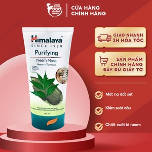 Mặt Nạ Đất Sét Kiểm Soát Dầu Chiết Xuất lá Neem Himalaya Neem Face Pack