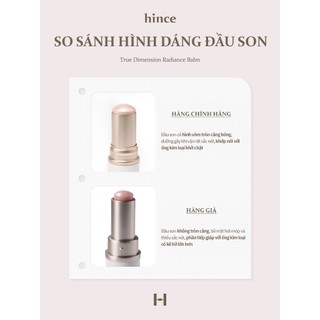 [BÁN CHẠY] Sáp trang điểm căng bóng da dạng thỏi hince True Dimension Radiance Balm 10g