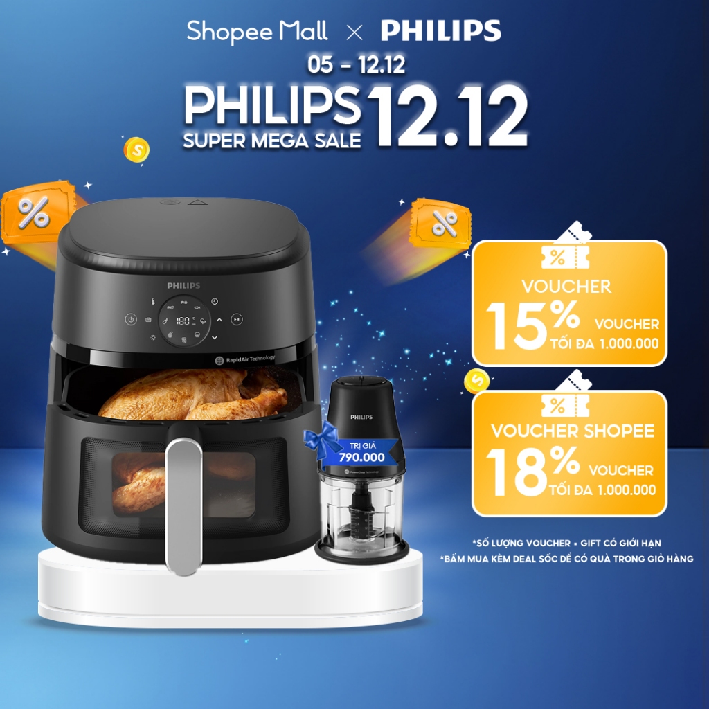 Nồi chiên không dầu NA231/00 6.2 lít - Hàng Chính Hãng