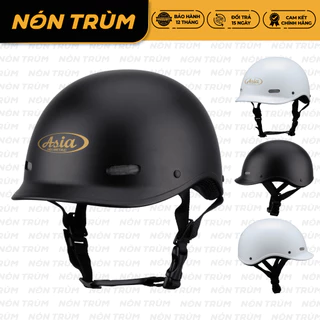 Mũ bảo hiểm nửa đầu Asia A09 Cá Heo nam nữ đi xe máy chính hãng, bảo hành 12 tháng tại Nón Trùm