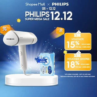 Bàn Ủi Hơi Nước cầm tay PHILIPS STH3020 /10 |1000W| gập lại được - Hàng Chính Hãng