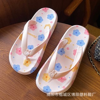 Hàng Sẵn-Dép Kẹp Nữ Dép Xỏ Ngón Nữ Chất Liệu EVA   Họa Tiết Hoa Lá Xinh Xắn Êm Ái Nhẹ Nhàng Thời Trang Đi Biển Hottrend