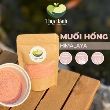 Muối hồng HIMALAYA nguyên chất (Xay nhuyễn) THỰC LÀNH-dùng để nấu ăn, sữa hạt,ăn kiêng