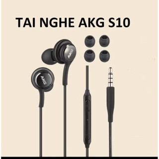 SIÊU NÓNG SIÊU HOT Tai Nghe Nhét Tai SS AKG s10 - s10 plus màu đen jack cắm 3.5 Bảo Hành 12 Tháng  phukienmk10