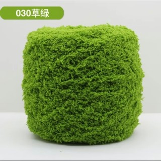 1 Cuộn Len Bông Xù 100gr Mềm Mịn Đan Móc Đồ Handmade, Nguyên Liệu Đan Móc Thủ Công Nhà Yiyihome