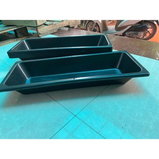 Set 5c Máng Dài Trồng Rau,Khay Chậu Trồng Hoa Chữ Nhật 59x23x10cm Loại 1,Khay Ươm Trồng Rau Mầm