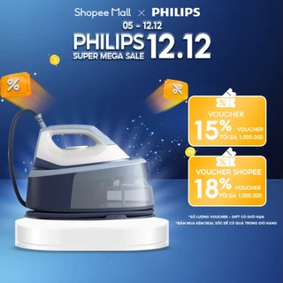 Bàn ủi hơi nước hệ thống Philips PSG3000/20 |2400W| mặt đế Ceramic - Hàng Chính Hãng