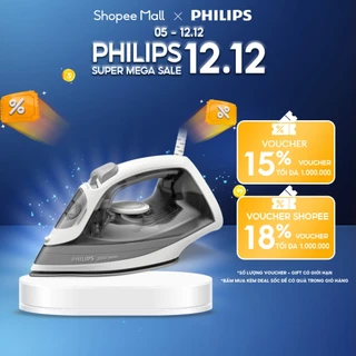 Bàn Ủi Hơi Nước Philips DST2020/80 | 2000W| mặt đế ceramic - Hàng Chính Hãng