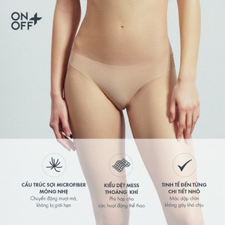 combo 3 quần lót tàng hình invisible dáng bikini gợi cảm ONOFF extra công nghệ boning 16US23A025