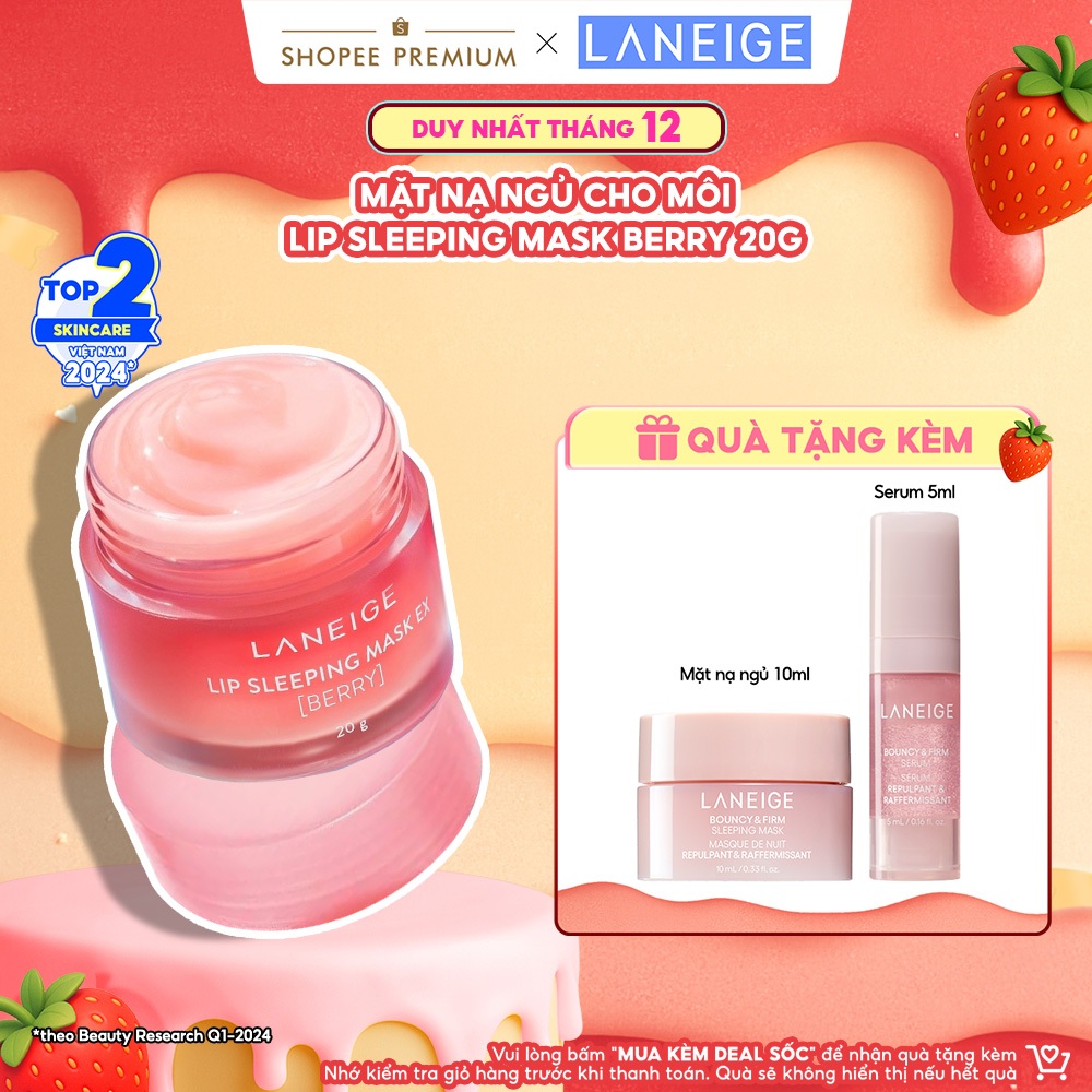 Mặt nạ ngủ dành cho môi Laneige Lip Sleeping Mask 20G