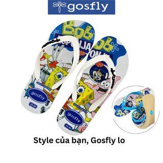 Dép Tông Hoạ Tiết BOB2 Dép Kẹp Xỏ Ngón Nam Size 38-43 Đế Cao Su Nguyên Khối Bền Chắc, Đi Biển