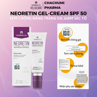 Kem chống nắng Neoretin - Neoretin Discrom Control Gelcream SPF50